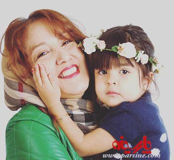 عکس/ پانته آ بهرام و دخترش