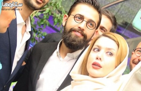 تصویر/ سلفی نازنین کریمی با محسن افشانی