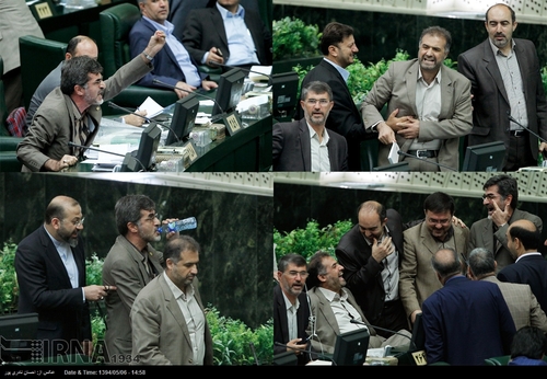 تصاویر/ درگیری لفظی کوچک زاده و جلالی در مجلس
