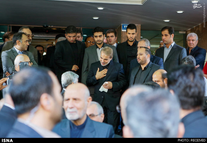 ترافیک چهره ها در مراسم تشییع پیکر مرحوم «یوسف نوبخت» +تصاویر