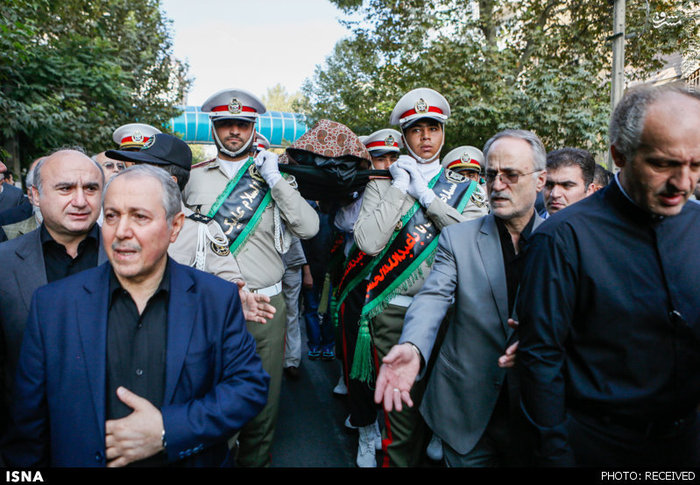 ترافیک چهره ها در مراسم تشییع پیکر مرحوم «یوسف نوبخت» +تصاویر