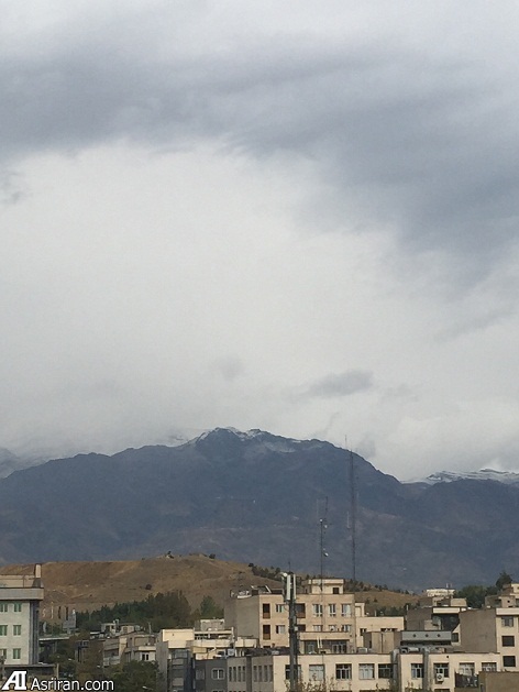 تصاویر/ اولین برف پاییزی در تهران