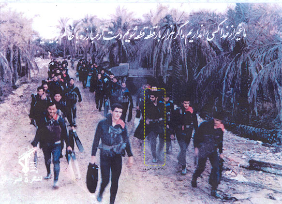 عکسی کمتر دیده شده از غواصان شهید