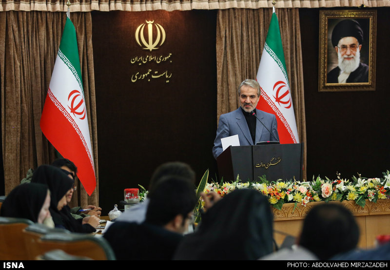 تصاویر/ نشست خبری محمد باقر نوبخت سخنگوی دولت