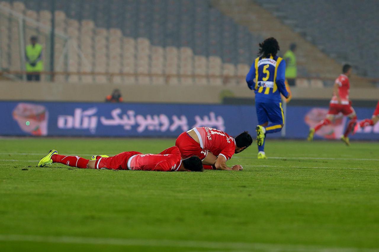 تصاویر/ جنگنده مثل هافبک دفاعی‌های پرسپولیس‌