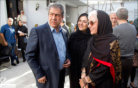 باران کوثری به همراه پدر و مادرش+عکس