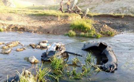 انفجارمین جان دو برادر را درسردشت گرفت+تصاویر