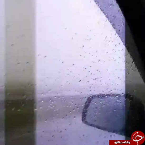 مردی که لحظه صاعقه خوردن خودش را ثبت کرد +عکس