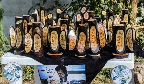 مراسم چهلم حبیب /تصاویر