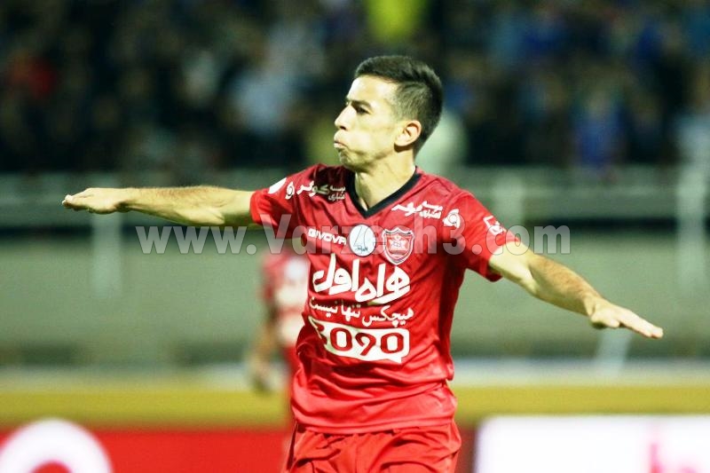احمدزاده ششمین گلزن پرسپولیس+عکس