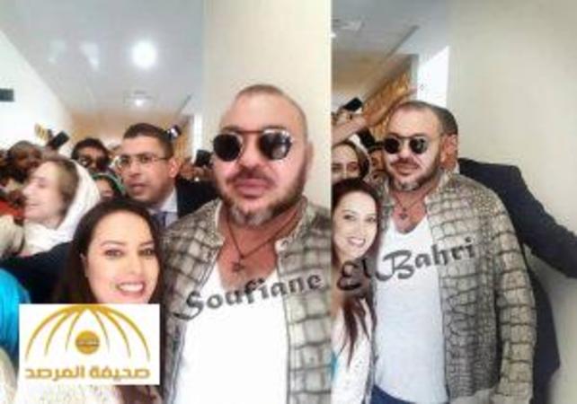 لباس عجیب پادشاه مغرب در سفر خارجی +عکس