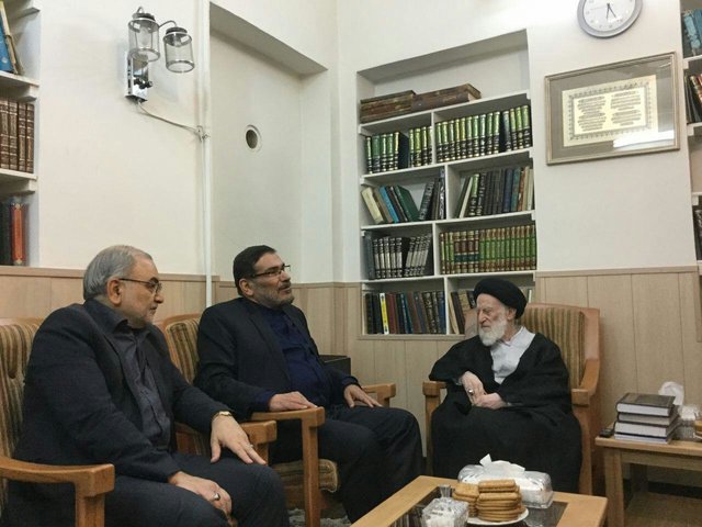 شمخانی با شبیری زنجانی دیدار کرد
