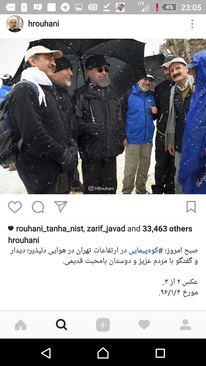 رئیس جمهور در کنار دختران کوهنورد /عکس