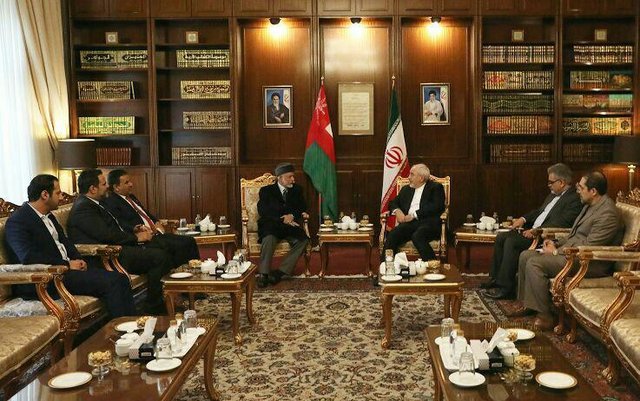 بن علوی با ظریف دیدار کرد