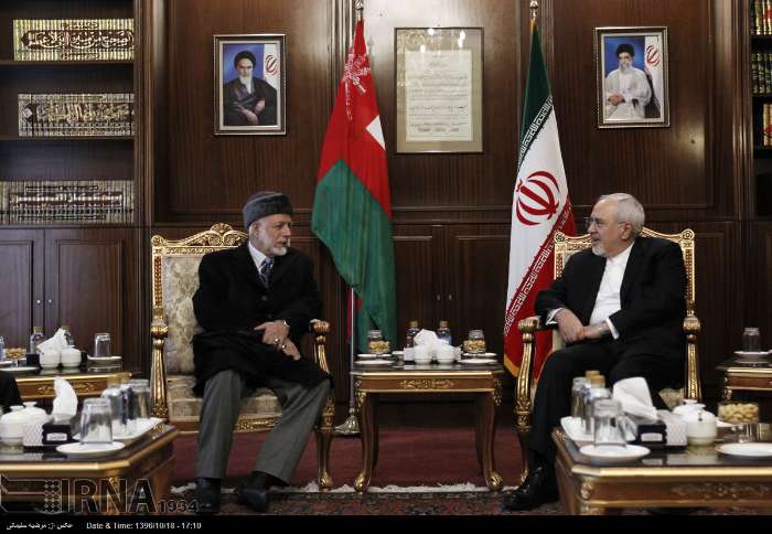 بن علوی با ظریف دیدار کرد