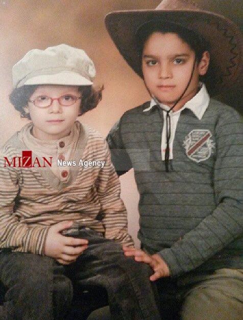 دو کودک مسافر هواپیمای آسمان که سقوط کرد / عکس