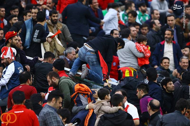 عکس/ حرکت عجیب هواداران پرسپولیس