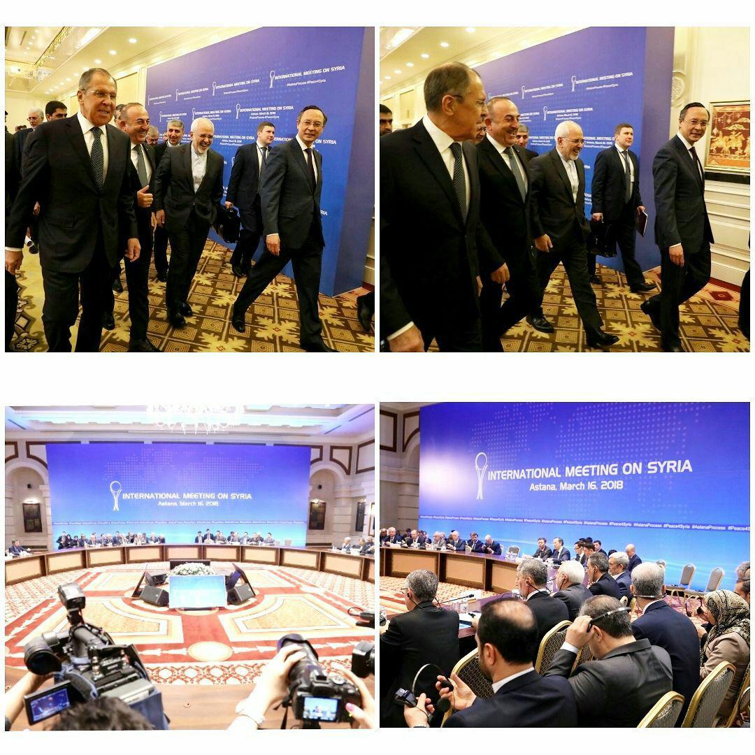 نشست آستانه درباره سوریه آغاز شد+عکس