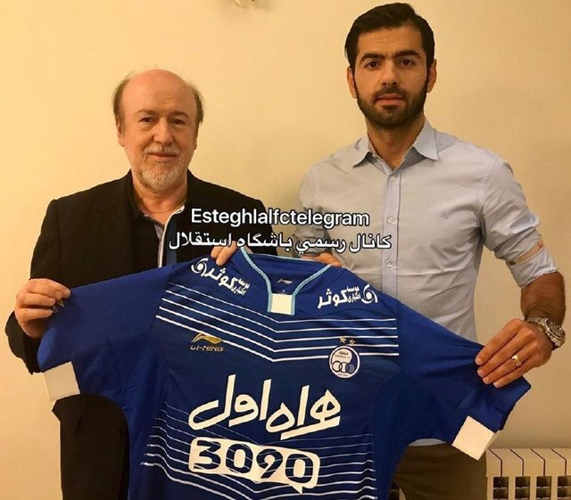 پژمان منتظری به استقلال پیوست+عکس