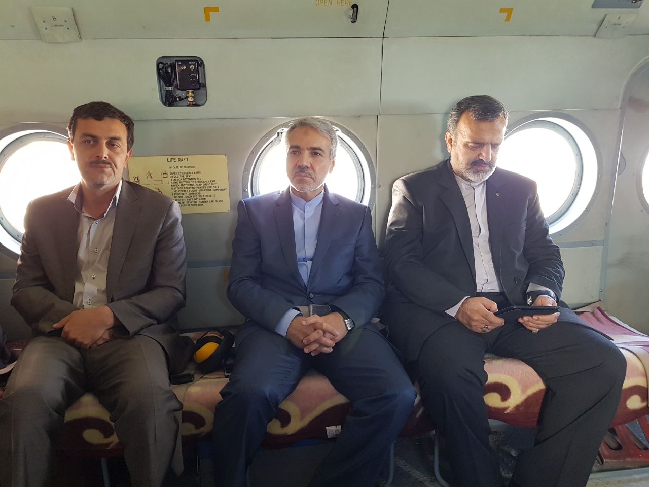 بازدید نوبخت از مناطق سیل زده خراسان رضوی