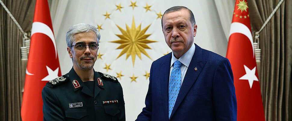 سرلشکر باقری با اردوغان دیدار کرد + عکس
