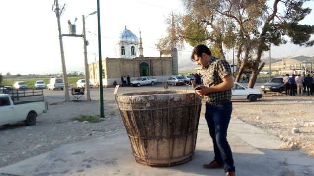 اثر تاریخی که سطل زباله شد+تصاویر