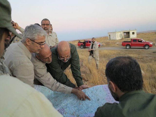 حضور سرلشکر باقری در حلب+تصاویر