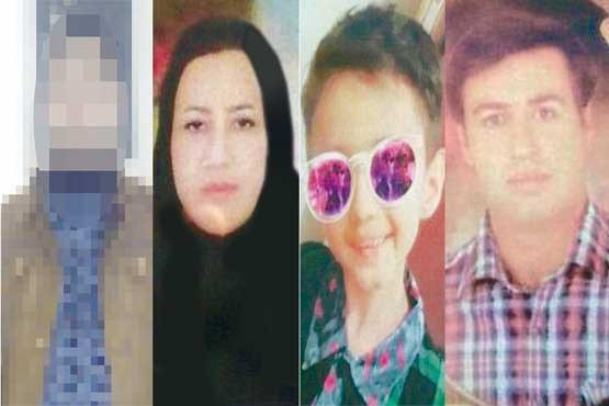 دستگیری عامل قتل خانوادگی در روستا +عکس