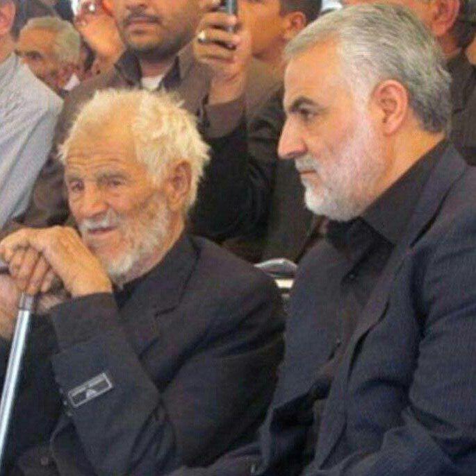 پدر سردار سلیمانی درگذشت