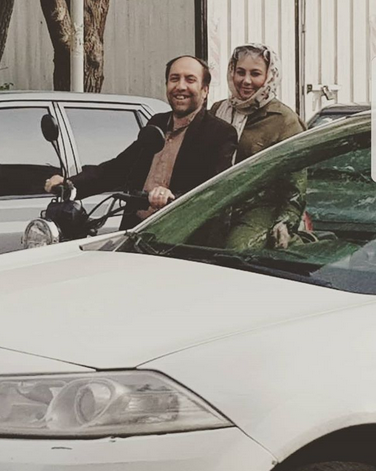 عکس/ موتور سواری «بهنوش بختیاری»