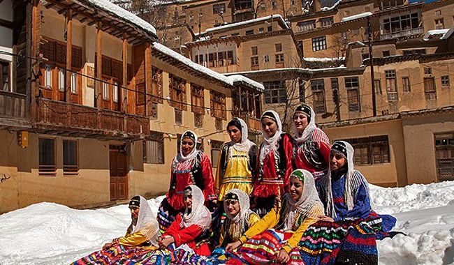 ماسوله پلکانی از زیبایی و عشق