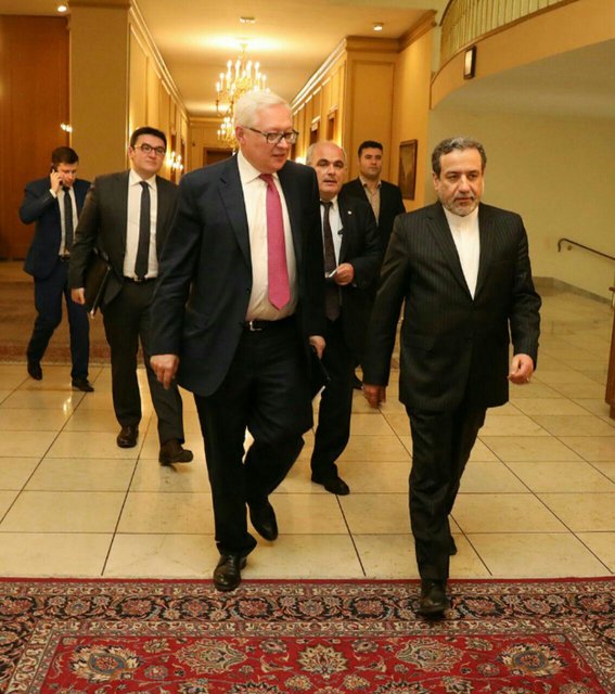 رایزنی برجامی عراقچی و ریابکوف در تهران++عکس