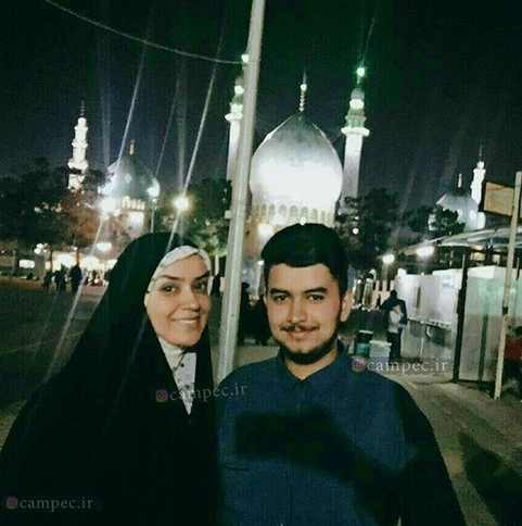 الهام چرخنده و پسر بزرگش شایان +عکس