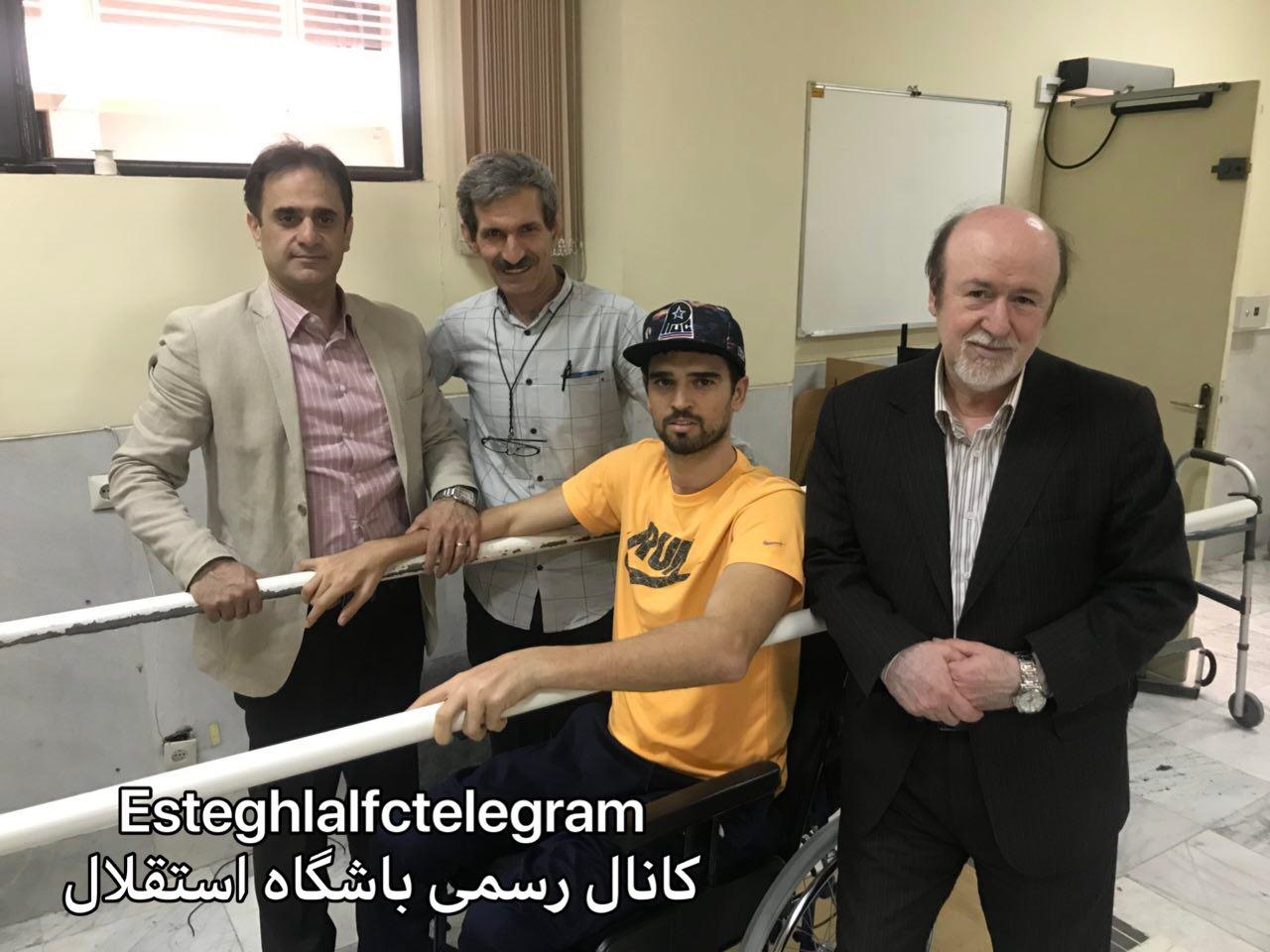افتخاری به ملاقات شجاعیان و پادوانی رفت+عکس