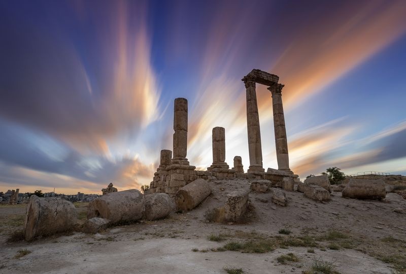 عکس/ غروب معبد هرکول در عکس روز نشنال جئوگرافیک