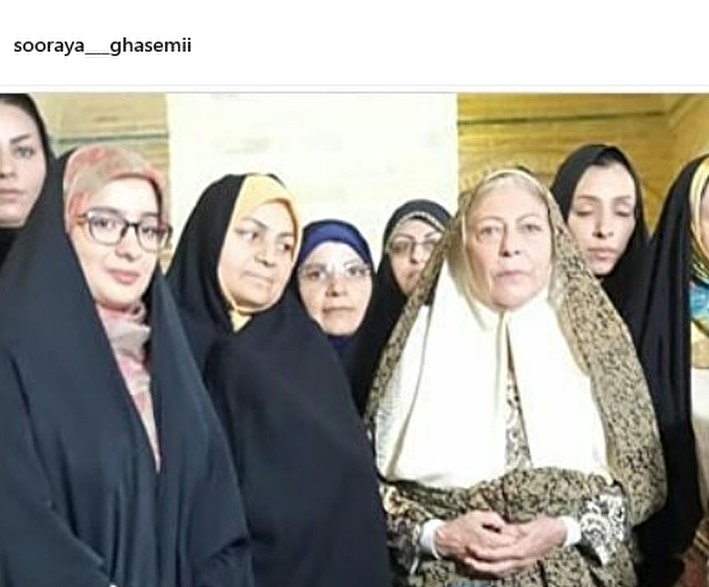 «ثریا قاسمی» در فیلم جدیدش +عکس