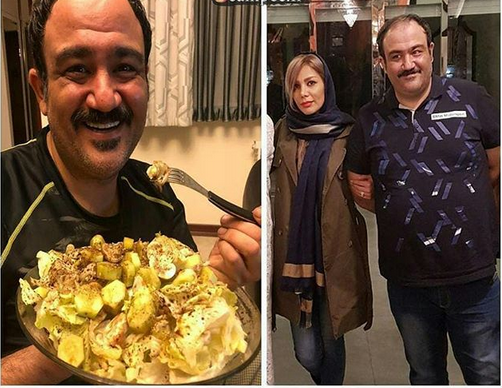 کاهش وزن عجیب مهران غفوریان +عکس