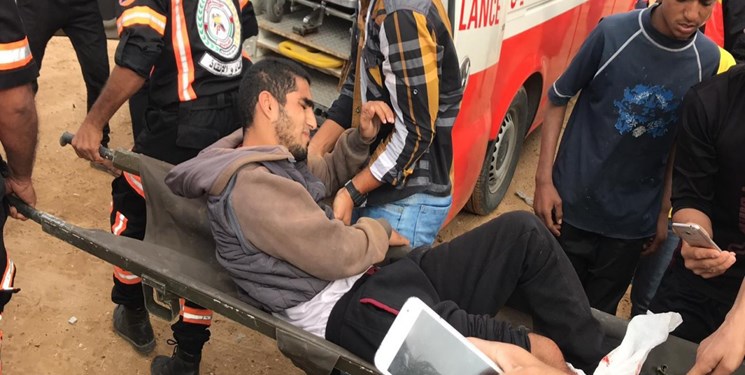 پنج فلسطینی در راهپیمایی بازگشت شهید شدند+عکس