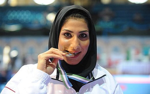 حمیده عباسعلی به فینال لیگ جهانی کاراته رسید