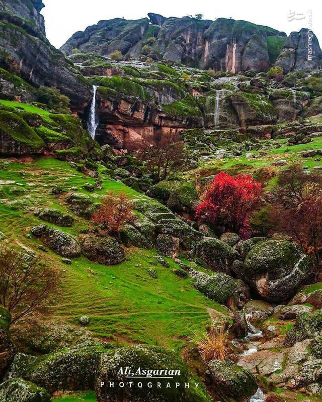 تصویری دیدنی از پارک جنگلی مخمل کوه تصویری دیدنی از پارک جنگلی مخمل کوه