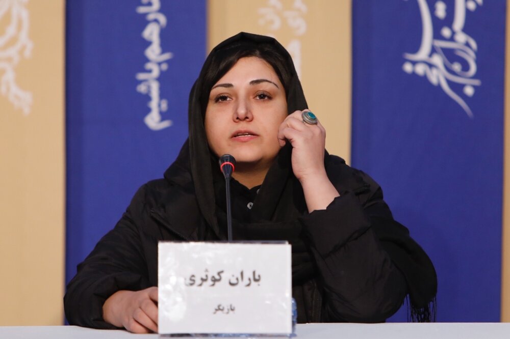 باران کوثری: از هوتن شکیبا و فاطمه معتمدآریا ممنونم باران کوثری: از هوتن شکیبا و فاطمه معتمدآریا ممنونم