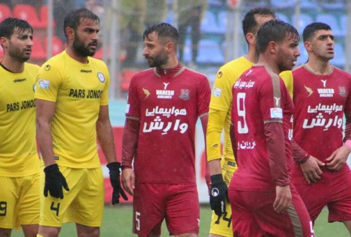 نساجی با پارس جنوبی جم مساوی کرد