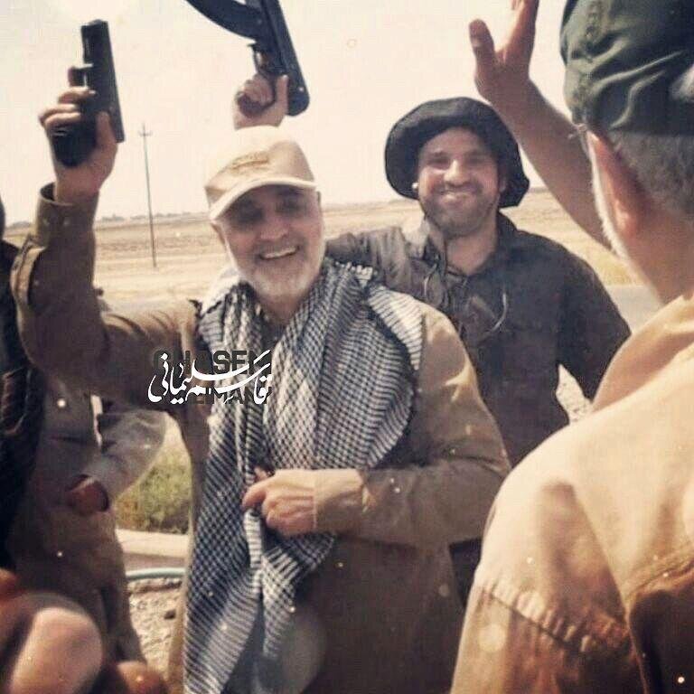 عکسی دیده نشده از سردار سلیمانی