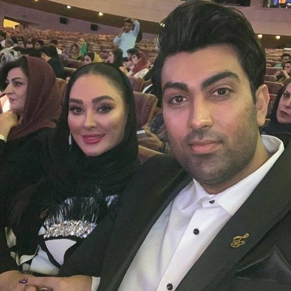 عکس کمتر دیده شده از الهام حمیدی و شوهرش