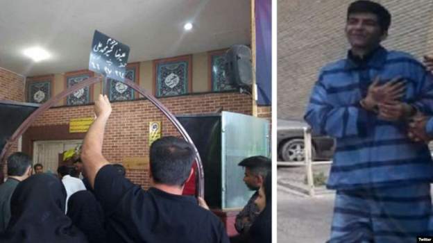 پیکر علیرضا شیرمحمدی به خاک سپرده شد+عکس