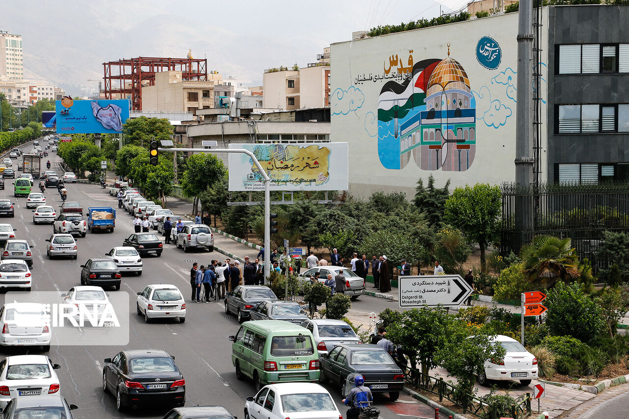 رونمایی از دیوارنگار فلسطین+عکس