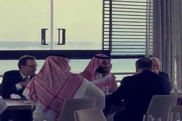 ضیافت وزیر خارجه آمریکا با ولیعهد سعودی+عکس ضیافت وزیر خارجه آمریکا با ولیعهد سعودی+عکس