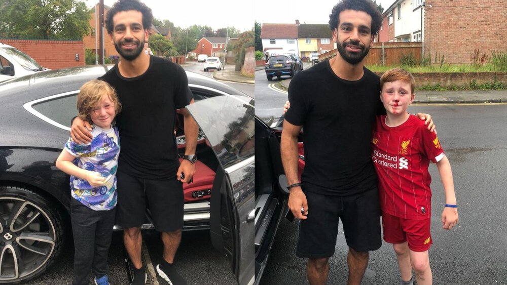 شکستن بینی؛ هزینه عکس گرفتن با محمد صلاح شکستن بینی؛ هزینه عکس گرفتن با محمد صلاح