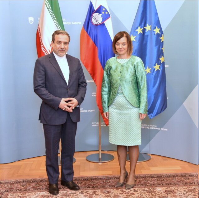 رایزنی عراقچی با معاون وزیر خارجه اسلوونی+عکس رایزنی عراقچی با معاون وزیر خارجه اسلوونی+عکس