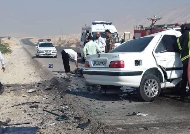تصادف مرگبار در محور کنگان